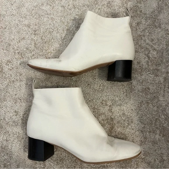 Everlane The Italian Leather Day Boot Bone Size 7 - Picture 5 of 14